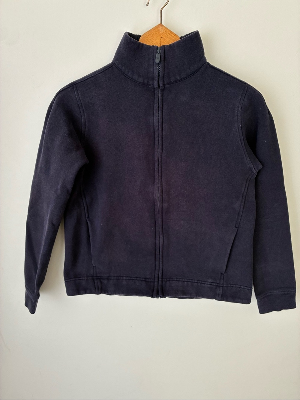 Lululemon Jacket Women’s 2 Navy Blue Full Zip Fleece Thumbhole